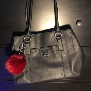 Tignanello Black Leather Bag